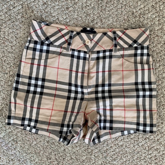 Burberry Pants - Burberry High-Waisted Shorts